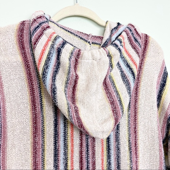 Billabong Baja Hooded Cropped Poncho Sweater size M - Picture 8 of 9